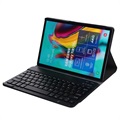 Samsung Galaxy Tab S6 Lite 2020/2022 Bluetooth Toetsenbord Hoes - Zwart