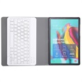 Samsung Galaxy Tab S6 Lite 2020/2022 Bluetooth Toetsenbord Hoes - Goud