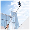 Bluetooth Selfie Stick & Tripod Stand met Licht KH1S - Zwart