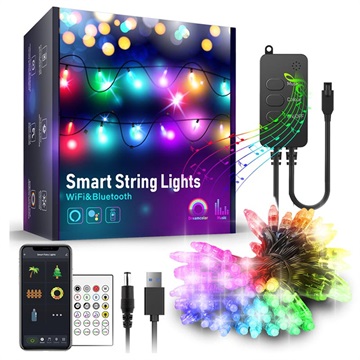 Bluetooth Smart Lichtslingers YJSL-O - 5m - Kleurrijk