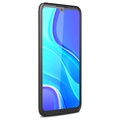Xiaomi Redmi 9A Geborsteld TPU Hoesje - Koolstofvezel - Zwart