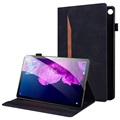Zakelijke stijl Lenovo Tab P11 Smart Folio-hoes - zwart