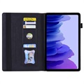 Zakelijke stijl Samsung Galaxy Tab A7 10.4 (2020) Smart Folio Case - Zwart