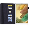 Zakelijke stijl Samsung Galaxy Tab A7 Lite Smart Folio Case - Zwart