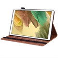 Zakelijke stijl Samsung Galaxy Tab A7 Lite Smart Folio Case - Bruin