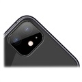 iPhone 11 Cameralens Beschermer Metaal & Gehard Glas - Zwart