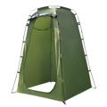 Draagbare Camping Douche en Veranderende Tent - 180cm - Legergroen