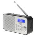 Camry CR 1179 DAB/DAB+/FM-radio met 2000mAh batterij - Zilver / Zwart