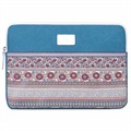 CanvasArtisan National Style Laptophoes - 13" - Blauw