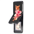 Card Series Samsung Galaxy Z Flip4 5G Portemonnee Hoesje - Zwart