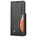 Card Set Series Samsung Galaxy S21 Ultra 5G Wallet Case - Zwart