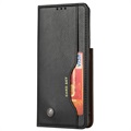Card Set Series Samsung Galaxy S21 5G Wallet Case - Zwart