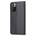 Kaartset Serie Xiaomi Redmi Note 11 Pro/Note 11 Pro+ Wallet Case - Zwart