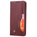 Card Set Series Xiaomi Poco X3 NFC Wallet Case - Wijnrood