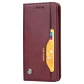 Kaartenset Huawei P30 Pro Wallet Case - Wijnrood
