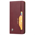 Card Set Series Huawei P30 Wallet Case - Wijnrood