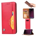 Card Set Series Samsung Galaxy S10e Wallet Case - Rood