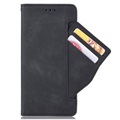 Cardholder Series HTC Desire 22 Pro Portemonnee Hoesje - Zwart 