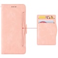 Cardholder Series HTC Desire 22 Pro Portemonnee Hoesje - Roze