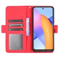 Cardholder Series Honor 10X Lite Wallet Case - Rood