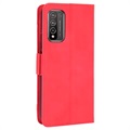 Cardholder Series Honor 10X Lite Wallet Case - Rood