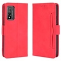 Cardholder Series Honor 10X Lite Wallet Case - Rood