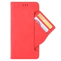 Cardholder Series Honor X40i Portemonnee Hoesje - Rood