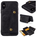 Cardholder Series iPhone X / iPhone XS Magnetisch Cover