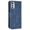 Cardholder Series Motorola Moto E32 Wallet Case - Blauw