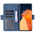 Cardholder Series OnePlus 9 Pro Wallet Case - Blauw