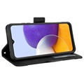 Cardholder Series Samsung Galaxy A22 5G, Galaxy F42 5G Wallet Case - Zwart