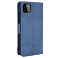 Cardholder Series Samsung Galaxy A22 5G, Galaxy F42 5G Wallet Case - Blauw