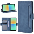 Sony Xperia 10 V Cardholder Series Portemonnee Hoesje - Blauw