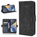 Cardholder Series Motorola Moto G22 Wallet Case - Zwart