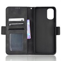 Cardholder Series Motorola Moto G22 Wallet Case - Zwart