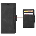 Cardholder Series Motorola Moto G22 Wallet Case - Zwart