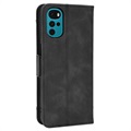 Cardholder Series Motorola Moto G22 Wallet Case - Zwart