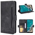 Kaarthouder Series Nokia G50 Wallet Case - Zwart