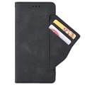 Kaarthouder Series Nokia G50 Wallet Case - Zwart