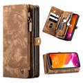 Caseme 2-in-1 Multifunctionele iPhone 12 mini Wallet Case - Bruin