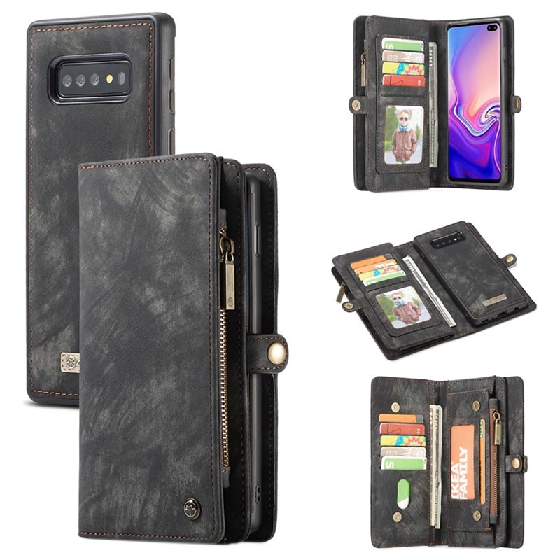 Caseme 2in1 multifunctionele Samsung Galaxy S10 Wallet Case
