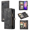 Caseme 2-in-1 Multifunctionele Samsung Galaxy S10 Wallet Case - Zwart