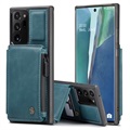 Caseme C20 Ritsvak Samsung Galaxy Note20 Ultra Hoesje - Blauw
