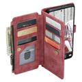 Caseme C30 Multifunctioneel Samsung Galaxy A53 5G Portemonnee Hoesje - Rood