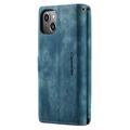 Caseme C30 Multifunctioneel iPhone 14 Max Portemonnee Hoesje - Blauw