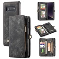 Caseme Multifunctionele Samsung Galaxy S10e Wallet Case - Zwart