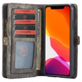 Caseme 2-in-1 Multifunctionele iPhone 11 Wallet Case - Grijs