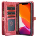 CaseMe 2-in-1 Multifunctionele iPhone 11 Pro Wallet Case - Rood