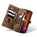 Caseme Multifunctionele iPhone 12 Pro Max Wallet Case - Bruin