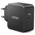 Choetech USB-C Power Delivery Wandoplader - 30W - Zwart